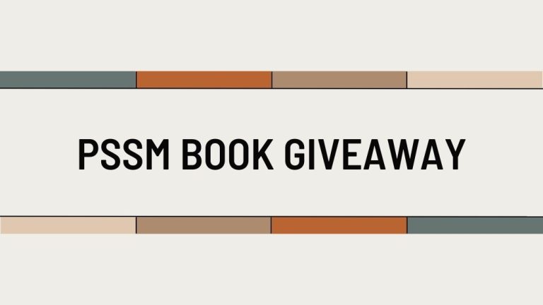 PSSM Book Giveaway